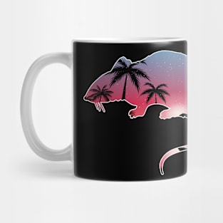 Mouse Beautiful Sunset Beach Palm Tree Mug